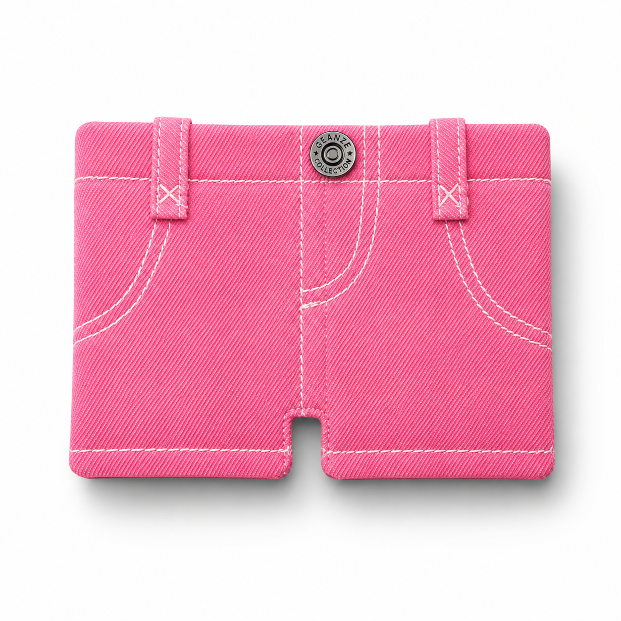 Pink Denim Gen-Z Style Wallet