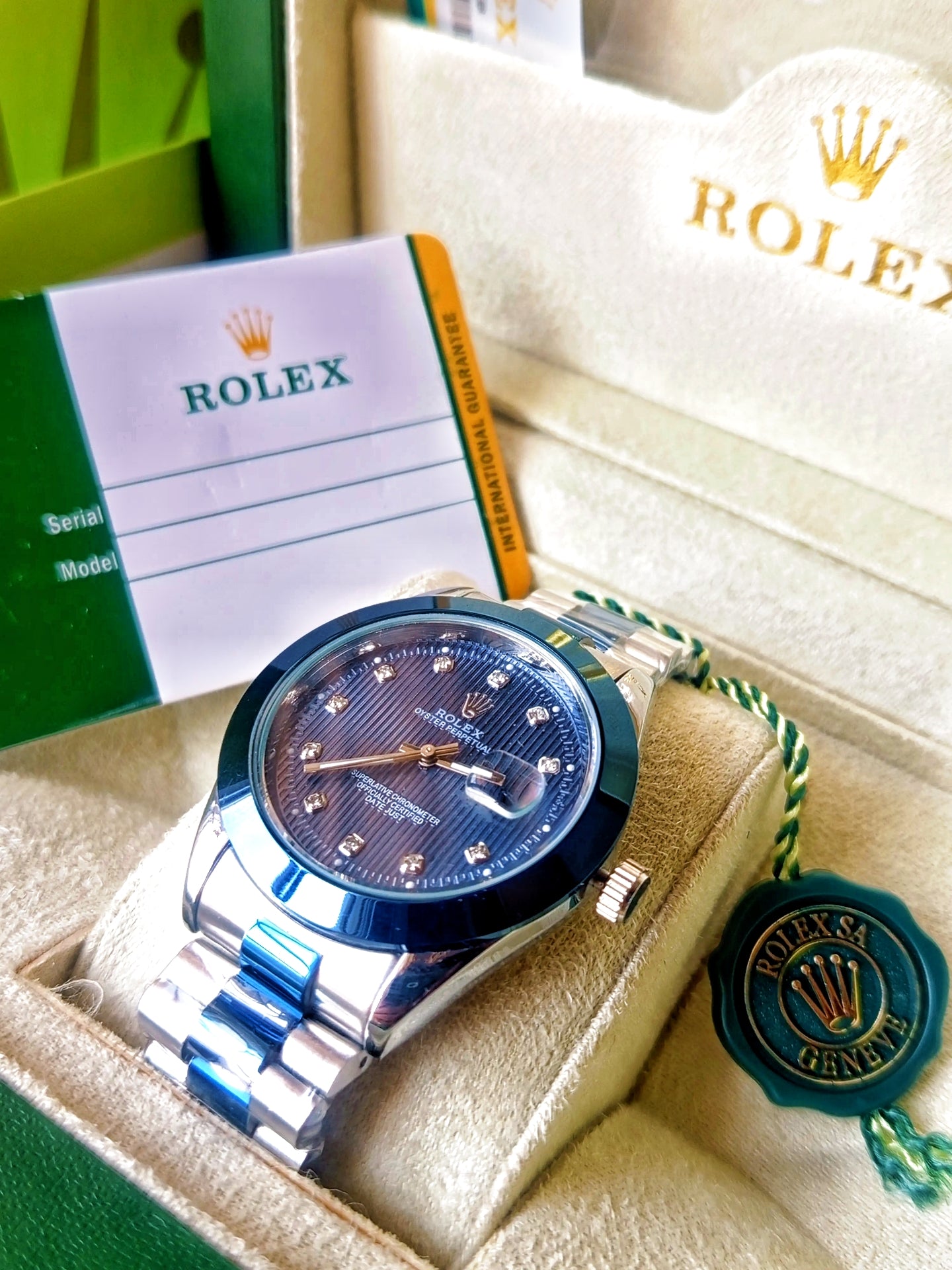 Rolex Date-Just In Two Tone First Copy