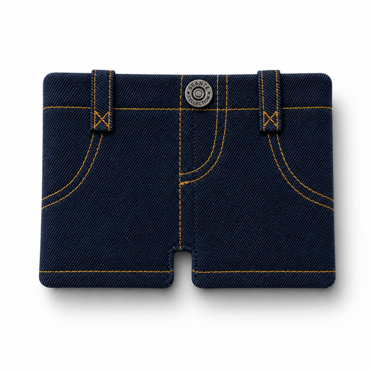 Blue Denim Gen-Z Style Wallet